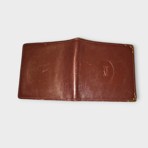 Cartier vintage trotter leather wallet - Picture 5 of 6
